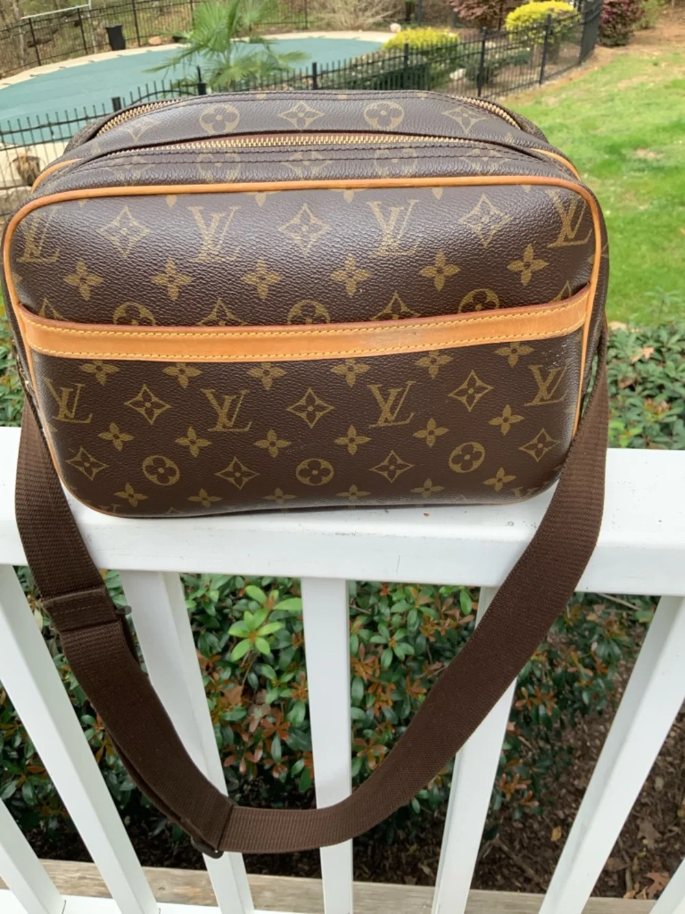 Louis Vuitton Monogram Canvas Reporter Bag PM GUC CLEAN INTERIOR! - Picture 5 of 16